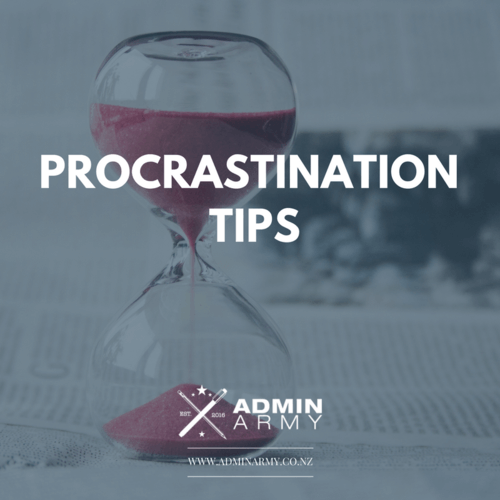 Six tips to help you deal with your procrastination