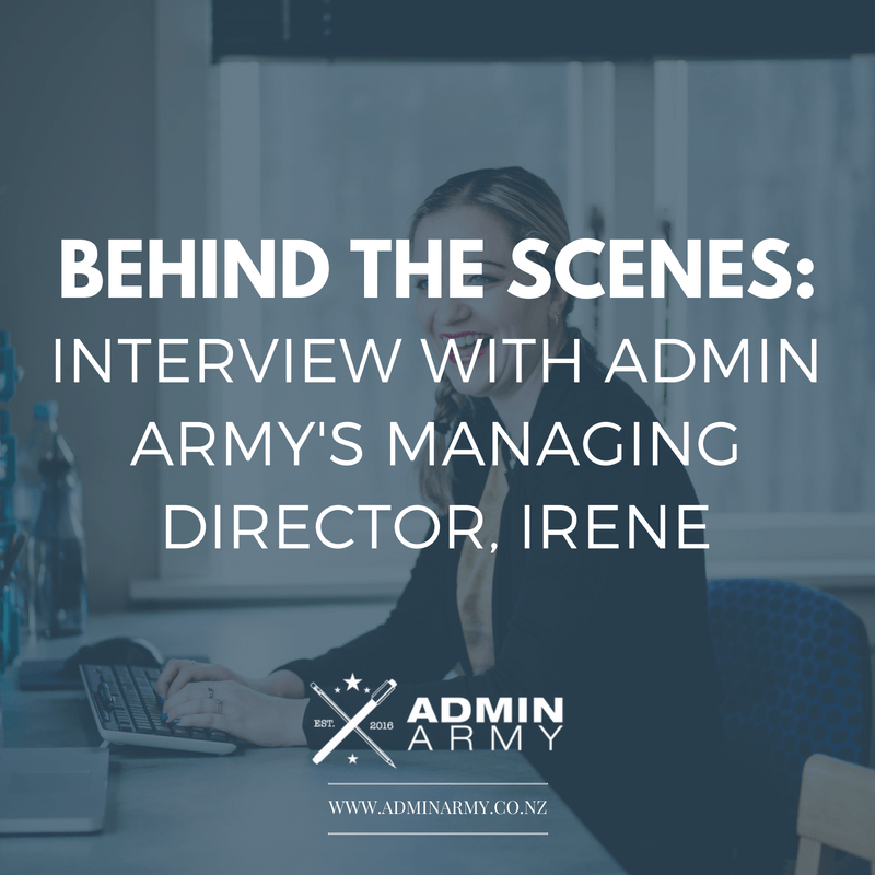 Get To Know Our Managing Director, Irene | Admin Army