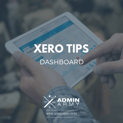 Xero Tips – Dashboard