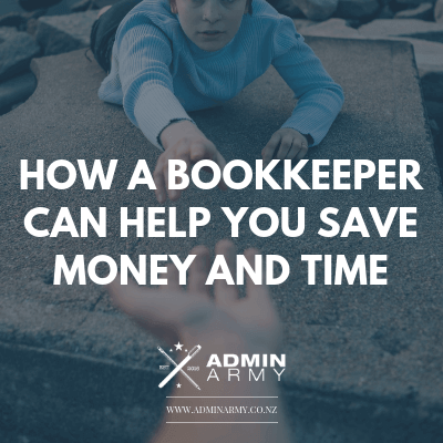 How A Bookkeeper Can Help You Save Money And Time