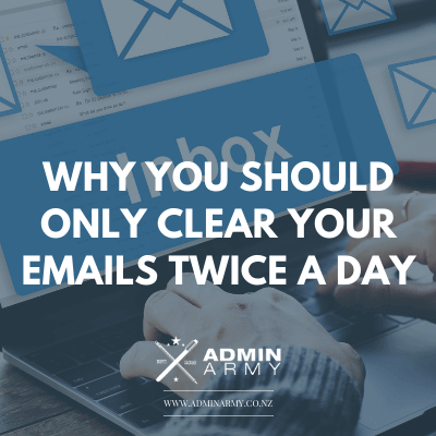 Why You Should Only Clear Your Emails Twice A Day