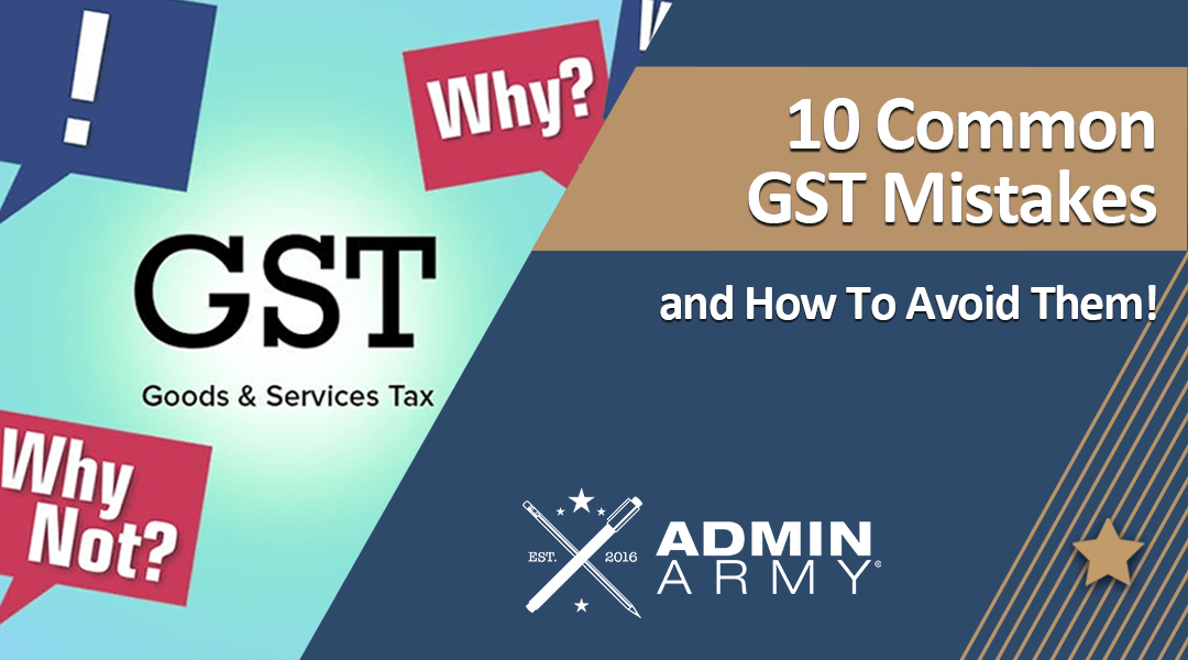 10 Common GST Mistakes and How to Avoid Them